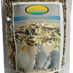 Bird Food for Love Bird, Budgies 0.45 kg Dry Young, Adult Bird Food-image-35