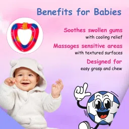 adore Crave Water Filled Teethers- Pack of 2 Teether image 3