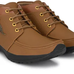 Synthetic Leather Lightweight Boot for Daily Use | Mild Waterproof Protection Boots For Men-picture-25