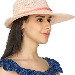 FabSeasons Long Brim Beach and Sun Hat / caps for Women & Girls-image-21