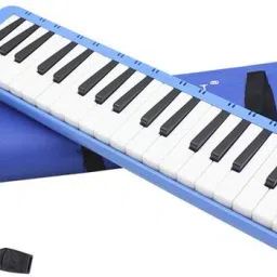 Imported 37 Key Melodica With Carry Bag Blue-17