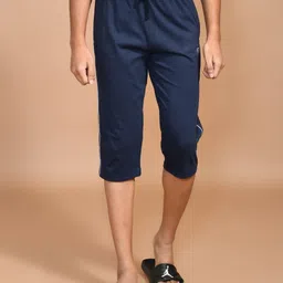 skyknit Solid Men Three Fourths-picture-6