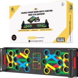 Premium Push Up Board With Multiple Angular Positions Home gym equipment Floor Training Bar-image-71