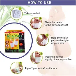 Men/Women Natural Cleansing Organic Weight Loss Foot Patches(2 Pkt-20 Pads) M122 Nursing Breast Pad-image-75