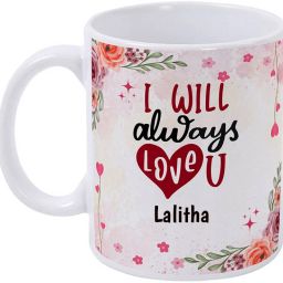 Lalitha I Love You / Gift for Couple Ceramic Coffee Mug-image-87