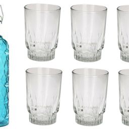 somil Combo Of Bottle And Glass Set -A180 Jug Bottle Glass Set-picture-25