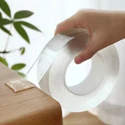 Double Sided Silicone Tape Washable Traceless Gel Tape Washable Reusable Strong Tape Grip Tape (Manual)-image-25