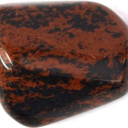 New- 81-Mahagony Obsedian-Single-Tumble-Stone-1pc (approx 15-30gm) Regular Asymmetrical Crystal, Quartz Stone-image-79
