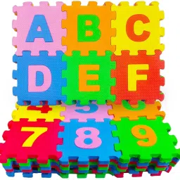 Interlocking Puzzle Mat 36-Pcs Mat Alphabet ABC Non-Toxic Floor mats for Kids-2