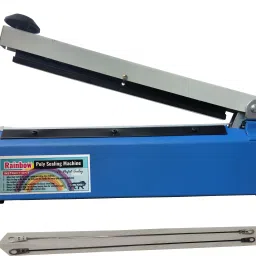 Poly Sealing Machine 12 Inch|Poly bag Sealing Machine | Packing Machine | Heat Sealer / 2 Element 1 Teflon Cloth multi-color |thickness 2 MM (350) MM Hand Held Heat Sealer-image-35
