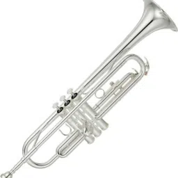 Standard TRUM-256 Silver Bb Trumpet for Beginner or Advanced- Musical instrument TS-R-01 Bb Trumpet-image-56