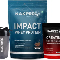 Impact Whey Protein 1kg, 24g Protein with Creatine Unflavoured 100g & Shaker Whey Protein-image-34