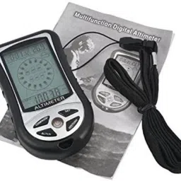 amicikart 8 in 1 Digital Compass Altimeter Barometer Thermometer Weather Forecast Time Height Gauge LCD Backlight Compass image 4