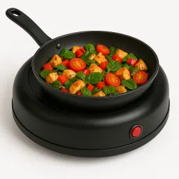 Efficient Heater for Fast Boiling, Cooking, & Warming Meals with Safety Features Electric Cooking Heater-image-3