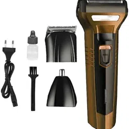 PIOY Three-in-One Electric Shaver / Hair Clipper / Nose Trimmer / USB Charging / Rechargeable Men’s Body Hair Removal Machine / Grooming Kit / Professional Best Trimming Shaving Machine For Men Shaver For Men-image-81