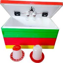 made EPS all birds' 100 egg incubator, STC-1000 1.5 kg feeder 1.5 drinker, Egg Incubator-picture-1