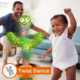 Dancing Talking Cactus Plush Toy, Wriggle, Singing, Repeats What You Say-1099-image-68