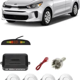 AB235 Silver Car Reverse Parking Sensor with LED Display 4 Sensor A235 Parking Sensor-image-55