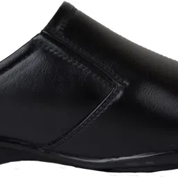 Leather Half Formal Shoes Back Open Shoes Mojaris For Men-image-43