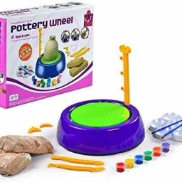 Art Pottery Wheel Set for Kids | Pottery Wheel for Kids with Clay | Pottery Wheel Game | Pottery Set | Pottery Set for KidsMulti-image-64