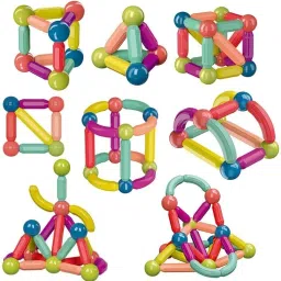 Magnetic Sticks Building Block for Kids Activitie Brain Toy Magnet Balls (26pcs)-12