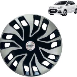 Grand i10 Avenger Silver Black 14 INCH Wheel Cover For HYUNDAI Grand i10-image-26
