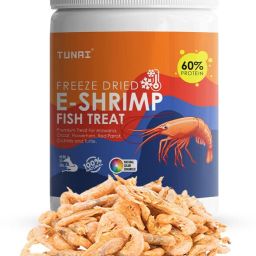 E-Shrimp Freeze Dried for Arowana Flowerhorn Red Parrot Oscar, Turtle & Tortoise Shrimp 0.025 kg Dry Adult, New Born, Senior, Young Fish Food-image-30