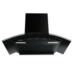 Sunflame Genial 75cm 1300m3/hr Ducted Auto Clean Wall Mounted Chimney with Motion Sensor Control (Black)-picture-7