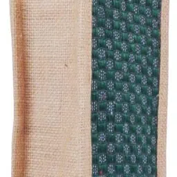 Reusable Jute Bottle Bag – Ideal for Wine and Gift Packaging-image-105