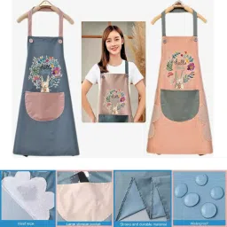 Polyester Chef's Apron - Free Size-picture-4