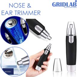 Gridlab Nose Hair Removal Stainless Steel Blade Clipper Shaver Trimmer 70 minRuntime 0 Length Settings-18