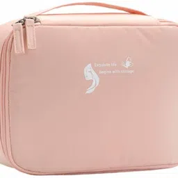 Women Pink Cosmetic Bag-image-74