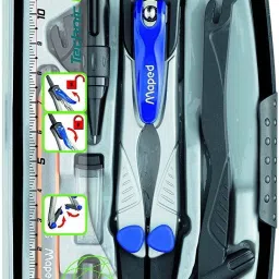 538717-1pc-Maped Technic Compass Instrument Set Drafting Compass Set-image-0