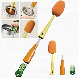 3 in 1 Multifunctional Bottle Brush | Bottle Brush Cleaner-picture-9