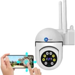 InvisiCam Smarthome Mini Fox 5MP UHD Wi-Fi Outdoor CCTV Camera for Home Two Way Talk Security Camera-23