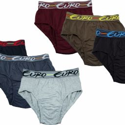Pack of 6 Solid Men Brief-picture-12