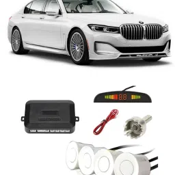 YB61 Silver Car Reverse Parking Sensor with LED Display 4 Sensor Y61 Parking Sensor-22