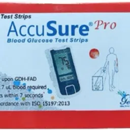 AccuSure PRO (2X50) 100 Glucometer Strips-image-23