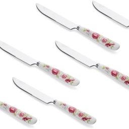 Floral Stainless Steel Butter Spreads knife Spreader Set for Home Kitchen Knives Stainless Steel Butter Spreader Set-image-5