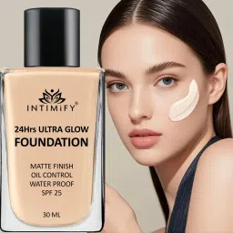 Waterproof Liquid Foundation, Flawless Look, Matte Finish, Instant Full Coverage Foundation-21