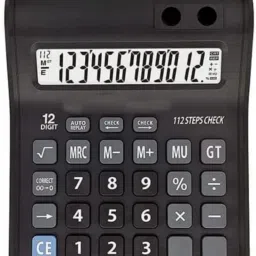CT-2014 Double Display Calculator For Business Solar & Battery Power Soft Keys FinancialCalculator-29