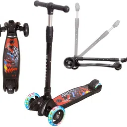 wembley Supreme Kick Scooter for KidsAdjustable Height Foldable Kick Scooter with Brakes-picture-25
