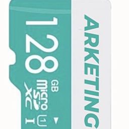 ARKETING 128Sa 1 memory card 128 GB MicroSD Card Class 10 130 MB/s Memory Card Compatible with Camera, Computer, Gaming Console, Mobile, Tablet-0