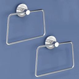 Napkin Ring for Bathroom /Towel Ring/Towel Hanger/Napkin Holder for Washbasin Silver Towel Holder-image-33