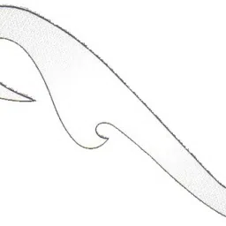 fashcreat French curve with shoulder curve Ruler image 3