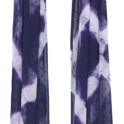 Chiffon Solid Dark Blue Women Dupatta-picture-19