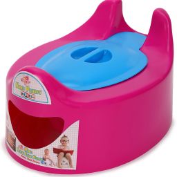 Nano Potty Toilet Seat Chair Trainer Training Seat Whit Closing Lid Boys Girls Potty Box-image-43