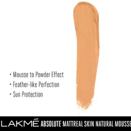lakmé Absolute Mattreal Skin Natural Mousse Foundation image 3