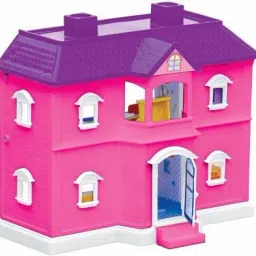 Best 24 Pieces Beautiful Doll House for Girls (Multicolor)-image-48