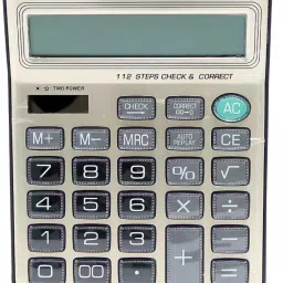 CITLLZEN CT-9300 GC Glass Button 120 Steps Checked Financial & CT-9300GC Big Basic Calculator-picture-40